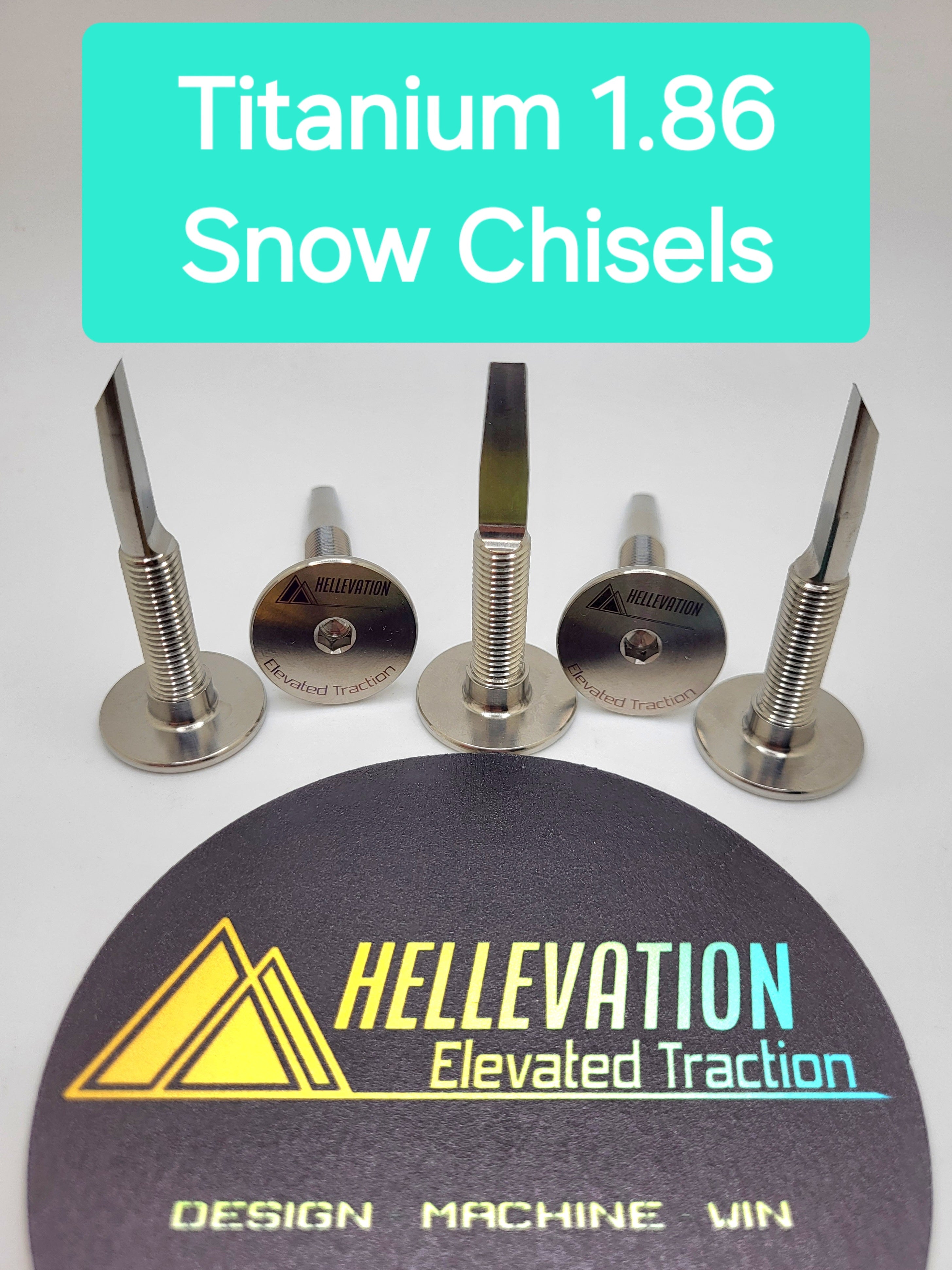TiMaxx Narrow Snow Chisels – Hellevation